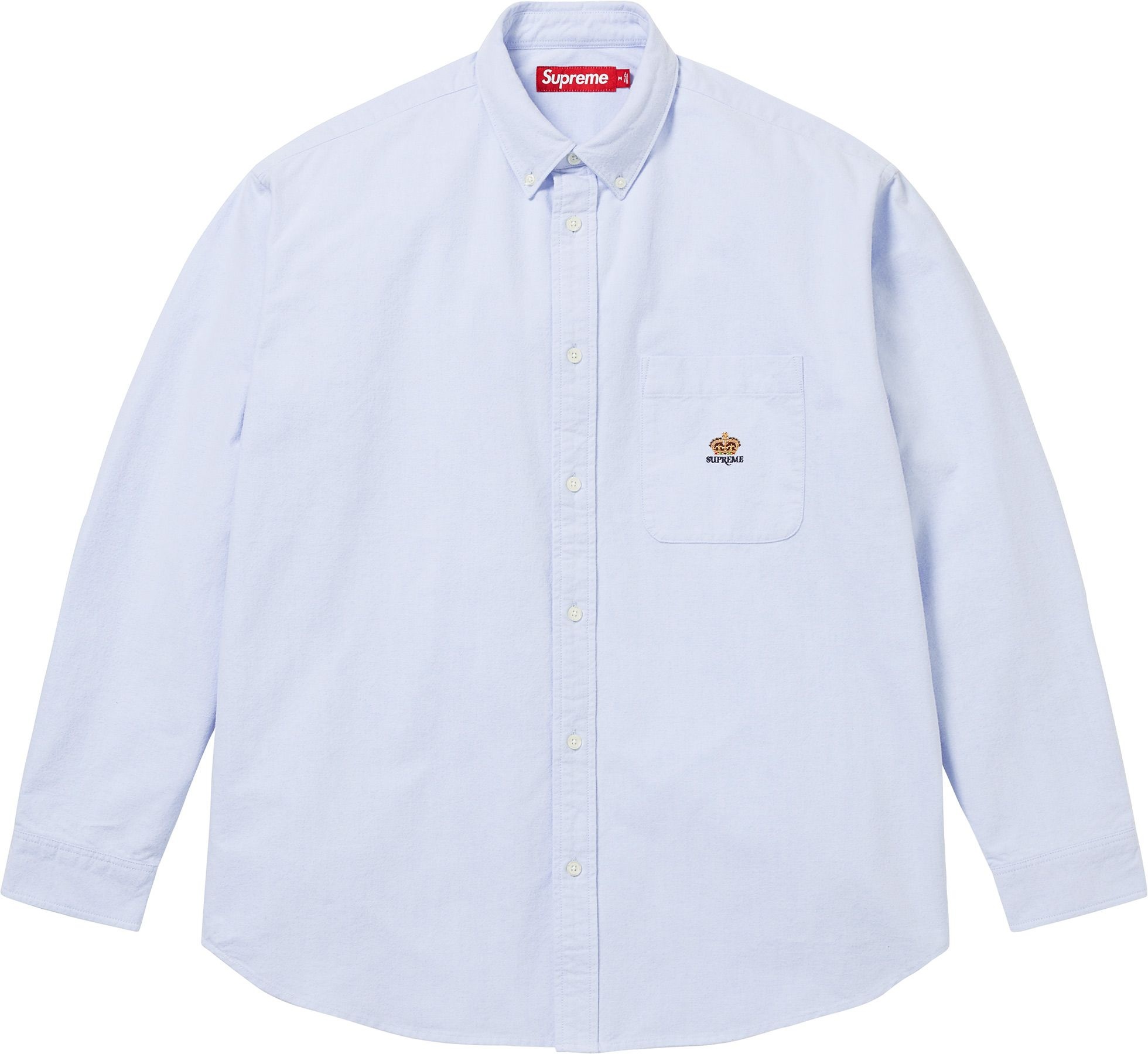 Loose Fit Flannel Oxford Shirt view 5